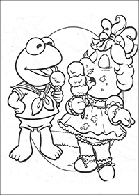 Muppet Babies - Kleurplaat025