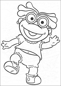 Muppet Babies - Kleurplaat028