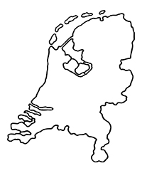 Nederland - Kleurplaat007