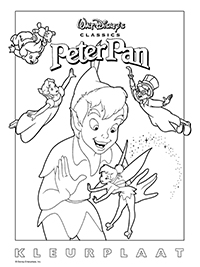 Peter Pan - Kleurplaat018