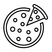 Pizza - Kleurplaat009