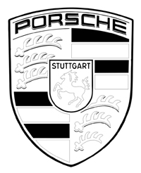 Porsche - Kleurplaat001