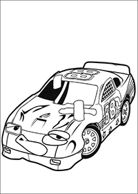 Roary De Racewagen - Kleurplaat006