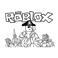 Roblox - Kleurplaat010