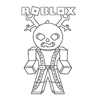 Roblox - Kleurplaat014