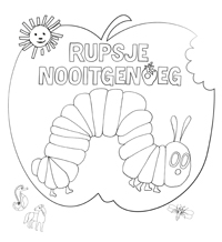 Rupsje Nooitgenoeg - Kleurplaat003