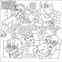 Scoob - Kleurplaat001