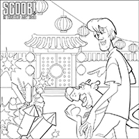 Scoob - Kleurplaat002