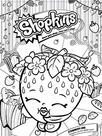 Shopkins - Kleurplaat052