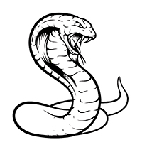 Slangen - Kleurplaat030