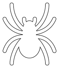 Spinnen - Kleurplaat007