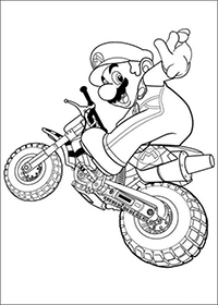 Super Mario Bros - Kleurplaat019