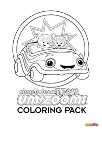 Team Umizoomi - Kleurplaat001