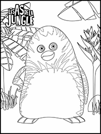 The Jungle Bunch - Kleurplaat013