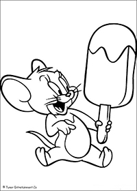 Tom En Jerry - Kleurplaat023