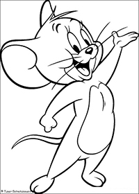 Tom En Jerry - Kleurplaat026