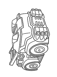 Transformers Rescue Bots - Kleurplaat021