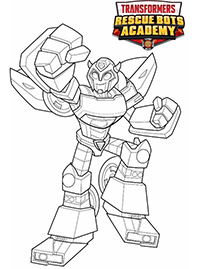 Transformers Rescue Bots - Kleurplaat027