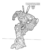 Transformers - Kleurplaat004