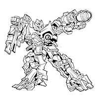Transformers - Kleurplaat006