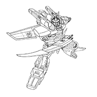 Transformers - Kleurplaat013