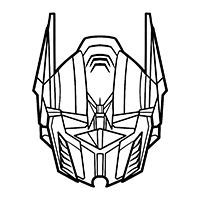 Transformers - Kleurplaat022