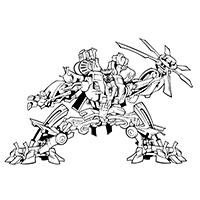 Transformers - Kleurplaat024