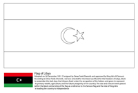 Vlaggen Van De Wereld (Afrika) - Libie