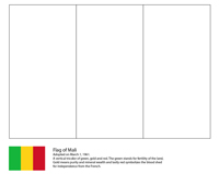 Vlaggen Van De Wereld (Afrika) - Mali