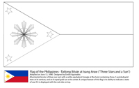 Vlaggen Van De Wereld (Azie) - Filippijnen