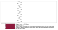 Vlaggen Van De Wereld (Azie) - Qatar
