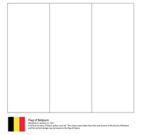 Vlaggen Van De Wereld (Europa) - Belgie