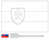 Vlaggen Van De Wereld (Europa) - Slowakije