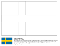 Vlaggen Van De Wereld (Europa) - Zweden