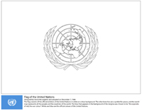 Vlaggen Van De Wereld (Internationaal) - Venigde Naties