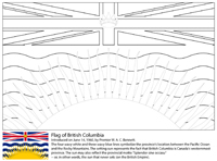 Vlaggen Van De Wereld (Noord Amerika) - Brits Columbia