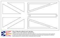 Vlaggen Van De Wereld (Noord Amerika) - Newfoundland en Labrador