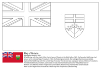 Vlaggen Van De Wereld (Noord Amerika) - Ontario