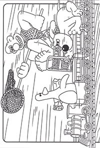 Wallace En Gromit - Kleurplaat008