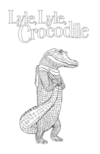 Wil De Krokodil - Kleurplaat003